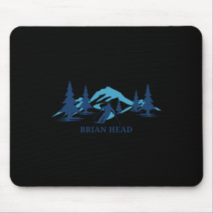 Brian Head Utah Ski Resort Skiër Muismat