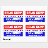 Brian Kemp Gouverneur Georgië 2018 Sticker (Vel)