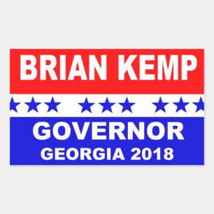Brian Kemp Gouverneur Georgië 2018 Sticker