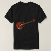 Brian May's Guitar (Red Special) - Queen Sticker T-shirt (Design voorkant)