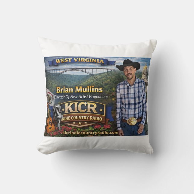 Brian Mullins Pillow Kussen (Voorkant)