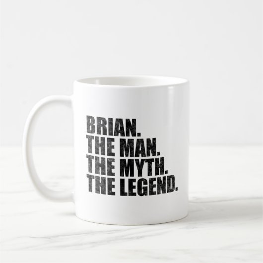 Brian naam, Brian De Man De Mythe De Legende Koffiemok (Links)