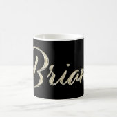 Brian Name whitegold Tasse Teetasse Kaffeetasse Koffiemok (Center)