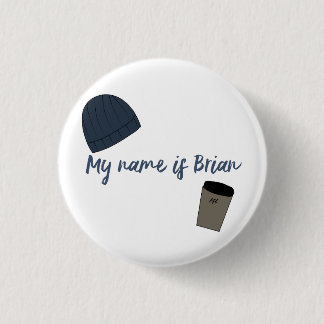 Brian Ronde Button 3,2 Cm