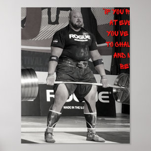 BRIAN SHAW - UITDAGING JE QUOTE POSTER