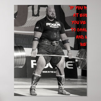 BRIAN SHAW - UITDAGING JE QUOTE POSTER