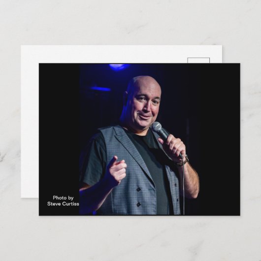 Brian T Shirley Stage Briefkaart (Voorkant / Achterkant)