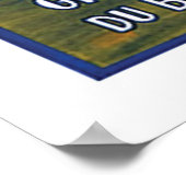 Briançon, Beauful Town in French Alpes, Frankrijk Poster (Hoek)