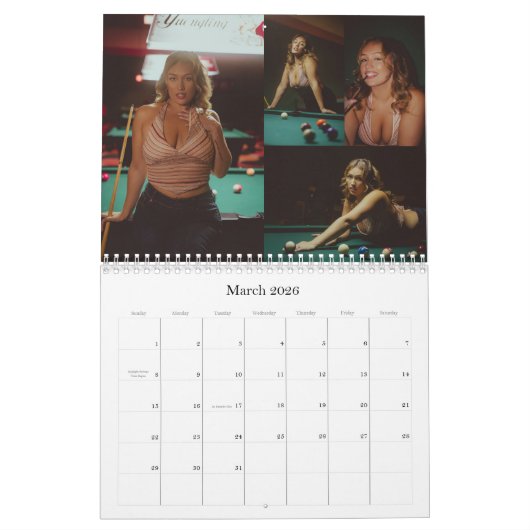 Brianna Marie - Kalender 2025 (Mar 2026)