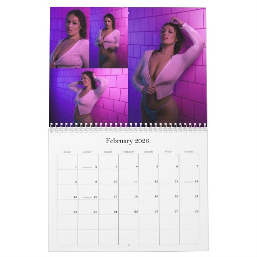 Brianna Marie - Kalender 2025 (Feb 2026)