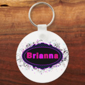 Brianna Name plate Sleutelhanger (Voorkant)