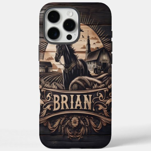 Brian's Boerderij Case-Mate iPhone Case (Achterkant)