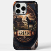 Brian's Boerderij Sunset Case-Mate iPhone Case (Achterkant)