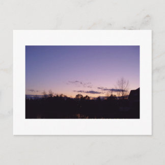 Briar Creek Sunset Raleigh North Carolina Briefkaart