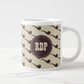 Briar Pipes Custom Initialen Pijp Smoker's Grote Koffiekop (Rechts)