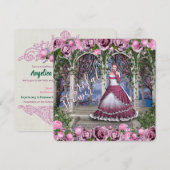 Briar Roos Doornroosje Sprookjesachtig Vrijgezelle Kaart (Voorkant / Achterkant)