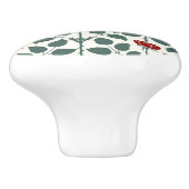 Briar Roos keramische knop (Zijkant)