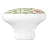 Briar Roos keramische knop (Zijkant)