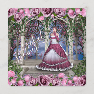 Briar Roos Sleeping Beauty Fairytale Vrijgezellenf Kaart