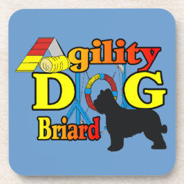 Briard Agility Drankjes Onderzetter
