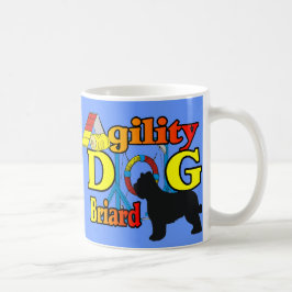 Briard Agility Shirten Gifts Koffiemok
