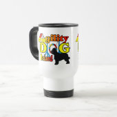 Briard Agility Shirten Gifts Reisbeker (Voorkant links)