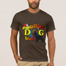 Briard Agility Shirten Gifts