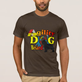 Briard Agility Shirten Gifts T-shirt