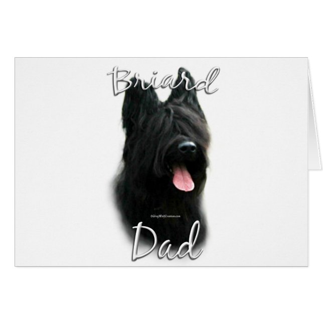 Briard Dad 2 (Voorkant Horizontaal)