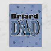 Briard DAD Briefkaart (Voorkant)