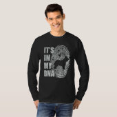 Briard DNA Hond Moeder Vader Hond T-shirt (Voorkant volledig)