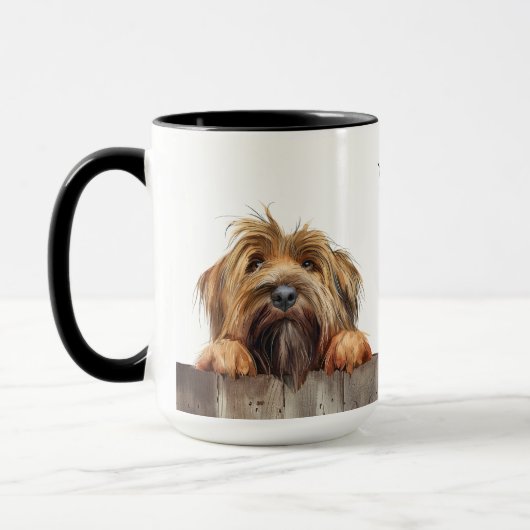 Briard Dog Mok (Links)