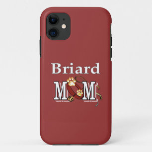 Briard Dog MOM iPhone 11 Hoesje