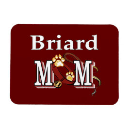 Briard Dog MOM Magneet