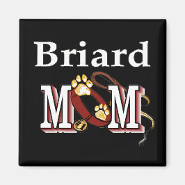 Briard Dog MOM Magneet