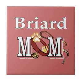 Briard Dog MOM Tegeltje