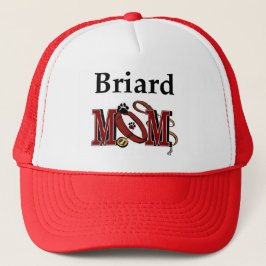 Briard Dog MOM Trucker Pet
