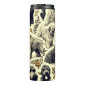 Briard Dog Naadloos Thermosbeker (Achterkant)