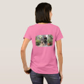 Briard Dog onder Gazebo T-shirt (Achterkant volledig)