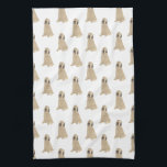 Briard Dog Pattern Theedoek<br><div class="desc">Ik hou van dit zoete patroon van een waterverf van bruidshonden, omdat het klassiek genoeg is om als neutraal te dienen, maar poppen als een zelfstandig stuk! Het is de perfecte aanvulling op elke familiekamer, kleuter, kantoor of zelfs de grot van het man! Knip tot aan je beste bud. Ga...</div>