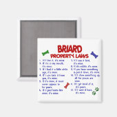BRIARD Eigendomsrecht 2 Magneet (Voorkant / Achterkant)