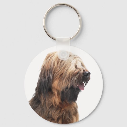 Briard fauve 3 sleutelhanger (Voorkant)