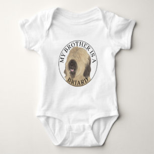 Briard Hond Grote Broer Romper