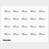 Briard (I Love) Sticker (Vel)