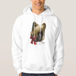Briard kerstcadeaus hoodie