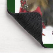 Briard kerstcadeaus muismat (Hoek)