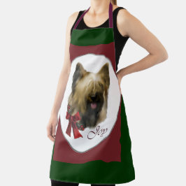 Briard kerstcadeaus schort