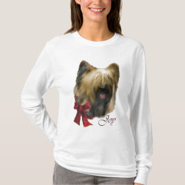 Briard kerstcadeaus t-shirt