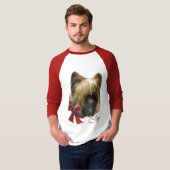 Briard kerstcadeaus t-shirt (Voorkant volledig)