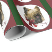 Briard Kerstmis Cadeaupapier (Rol Hoek)